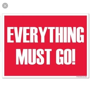 Make offer everything has to go!